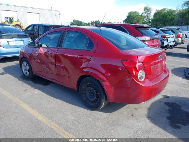 Chevrolet Sonic Ls Auto 2014 1G1JA5SH3E4143499 Image 3