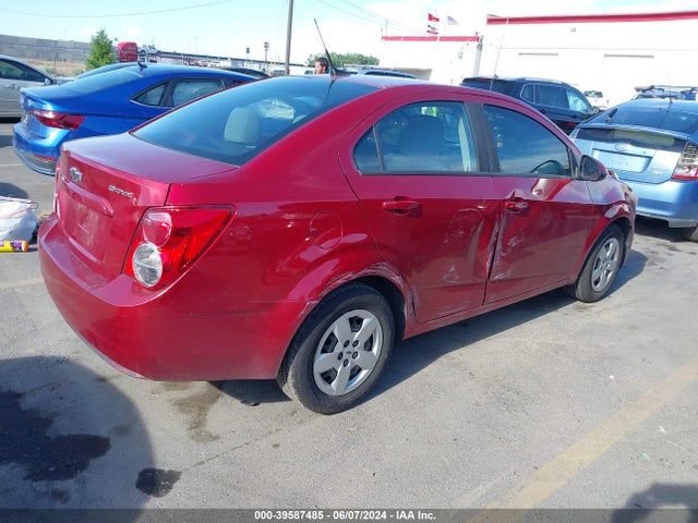 Chevrolet Sonic Ls Auto 2014 1G1JA5SH3E4143499 Image 4