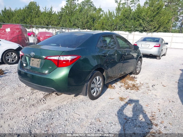 Toyota COROLLA LE 2016 2T1BURHE4GC528254 Image 4