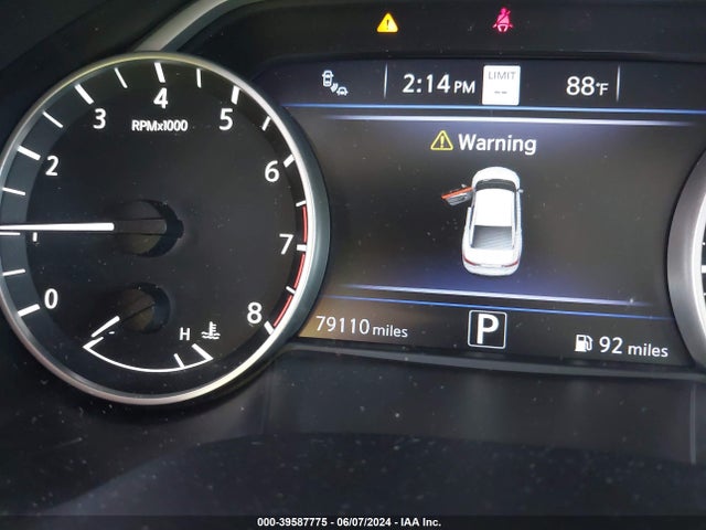 Nissan Maxima Sl Xtronic Cvt 2020 1N4AA6DV0LC364468 Image 15