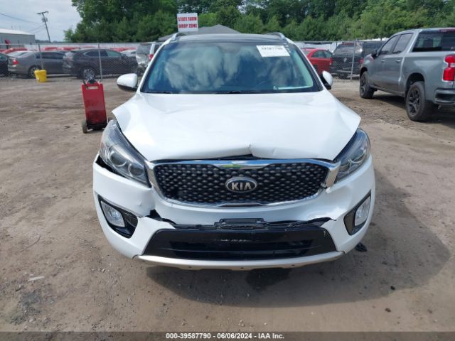 5XYPKDA50GG083430 KIA Sorento 3.3l Sx