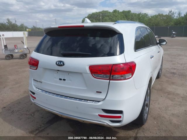 5XYPKDA50GG083430 KIA Sorento 3.3l Sx