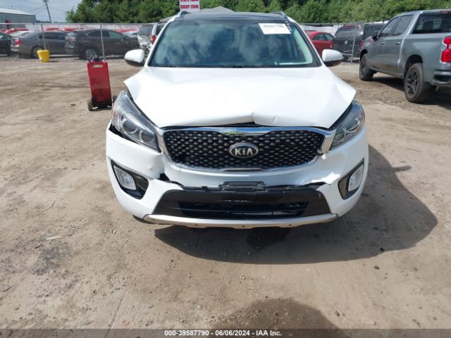 5XYPKDA50GG083430 KIA Sorento 3.3l Sx