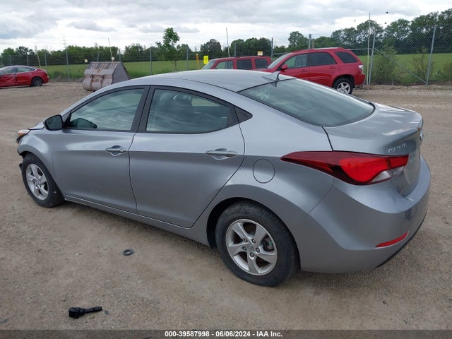 Hyundai ELANTRA SE 2015 5NPDH4AE2FH579791 Image 3