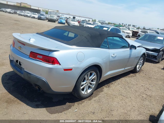 Chevrolet Camaro 1lt 2015 2G1FD3D34F9275138 Image 4