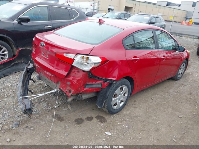 KIA FORTE LX 2016 KNAFK4A6XG5588627 Image 4