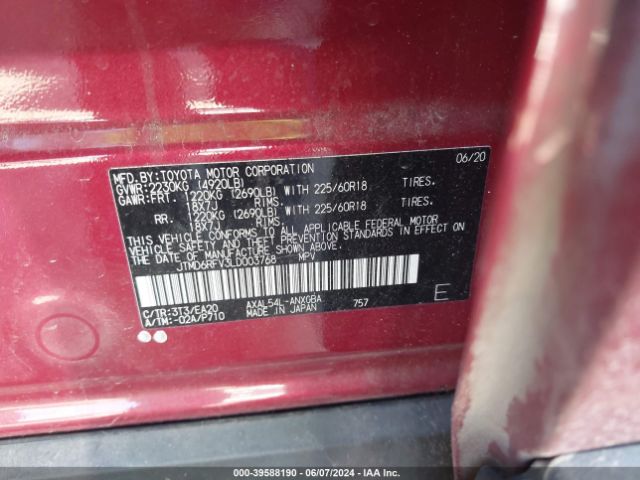 JTMD6RFV3LD003768 Toyota Rav4 Limited Hybrid