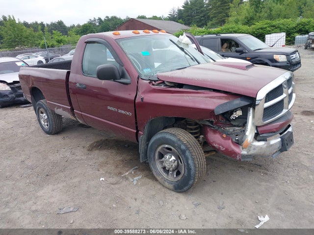 Продаж на аукціоні авто 2003 Dodge Ram 2500 Slt/laramie/st, vin: 3D7KU26D83G770939, номер лоту: 39588273