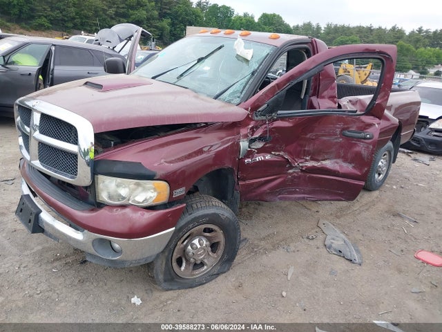 Продаж на аукціоні авто 2003 Dodge Ram 2500 Slt/laramie/st, vin: 3D7KU26D83G770939, номер лоту: 39588273