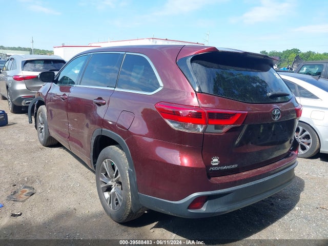 5TDBZRFH0JS898615 Toyota Highlander Le