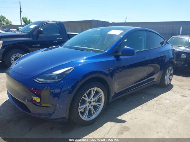 2022 TESLA MODEL Y 7SAYGAEE0NF519845 Photo 1