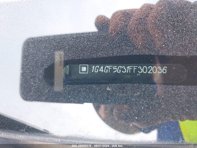 1G4GF5G31FF302036 Buick Lacrosse Premium Ii