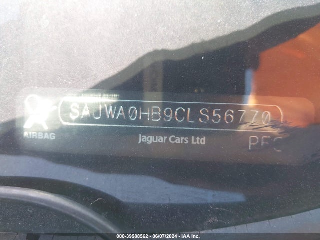 2012 JAGUAR XF SAJWA0HB9CLS56770 Photo 8