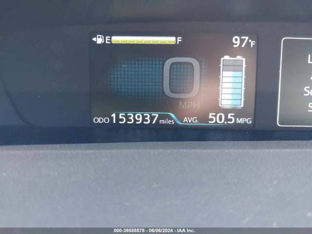 Toyota Prius Two 2017 JTDKBRFU1H3563313 Image 15