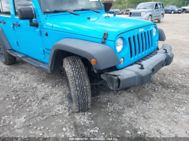 1C4BJWDG0JL858942 Jeep Wrangler Jk Unlimited Sport S 4x4