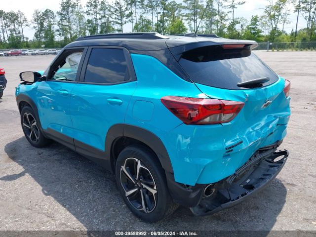 KL79MUSLXMB033444 Chevrolet Trailblazer Awd Rs