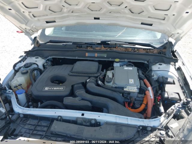 3FA6P0MU8KR110077 Ford Fusion Hybrid Sel