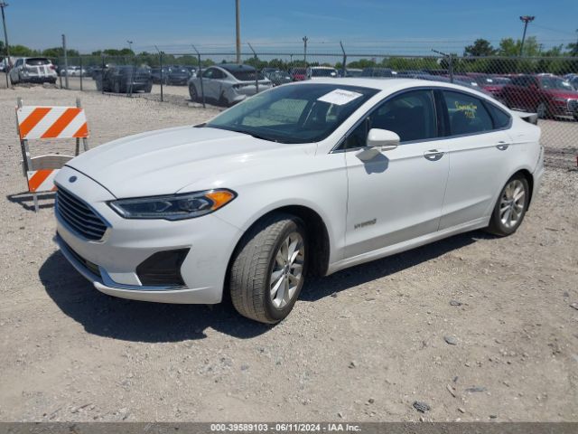 3FA6P0MU8KR110077 Ford Fusion Hybrid Sel