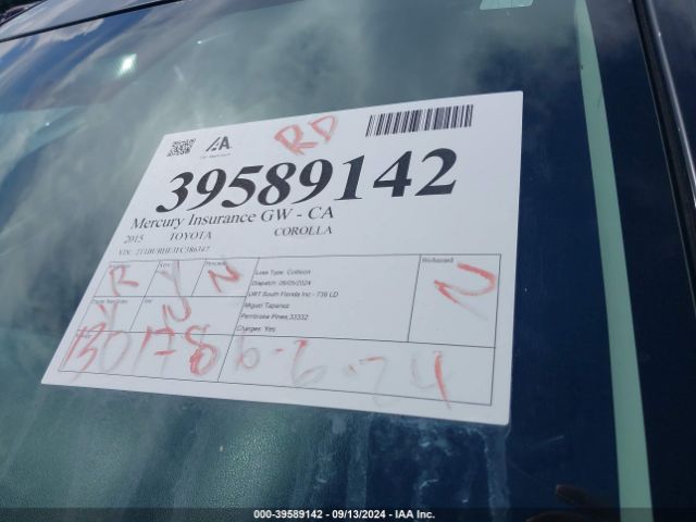 2T1BURHE3FC386347 Toyota COROLLA L