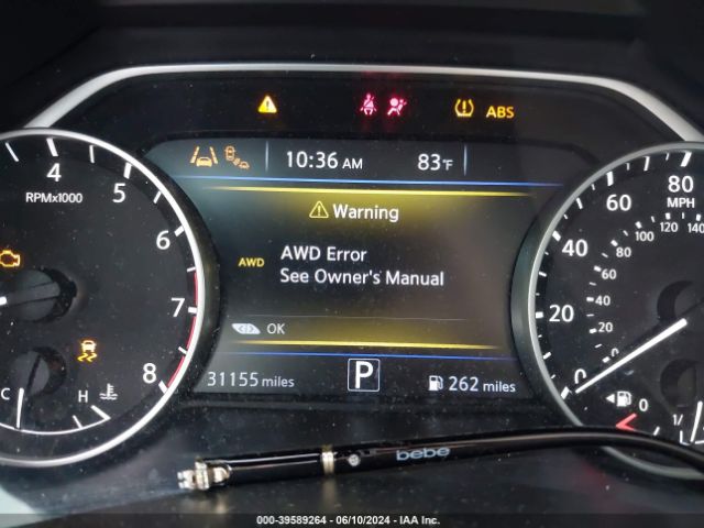 5N1AZ2AS5LN162098 Nissan Murano S Intelligent Awd