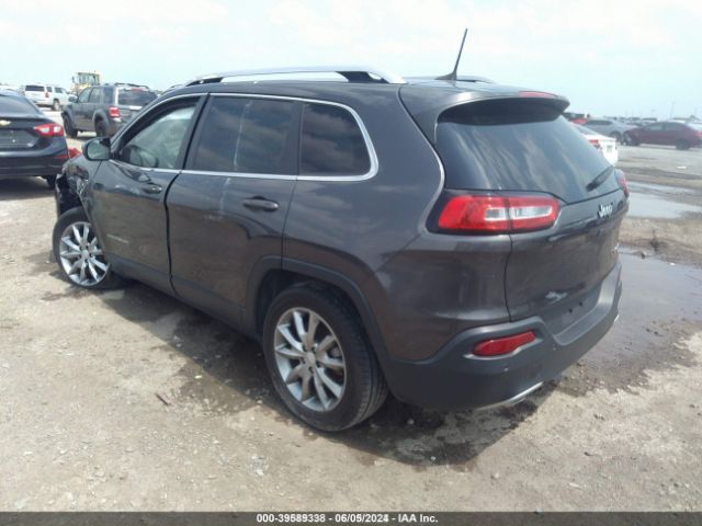 1C4PJLDBXJD520144 Jeep Cherokee Limited Fwd