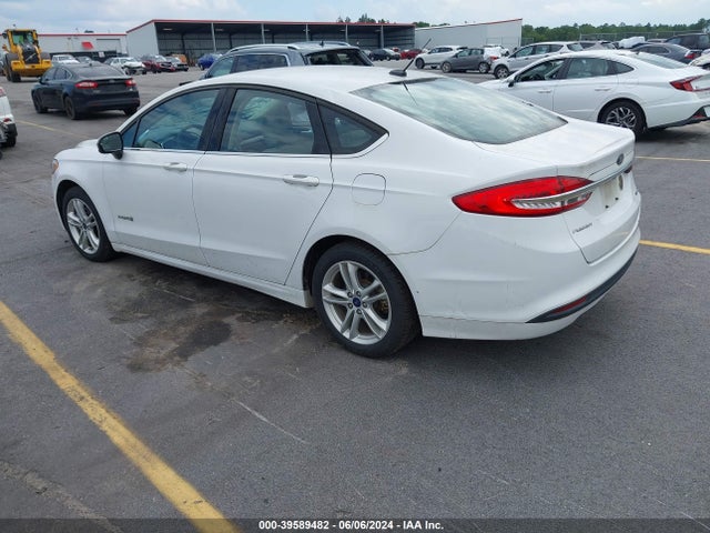 Ford Fusion Hybrid S 2018 3FA6P0UU3JR122829 Image 3