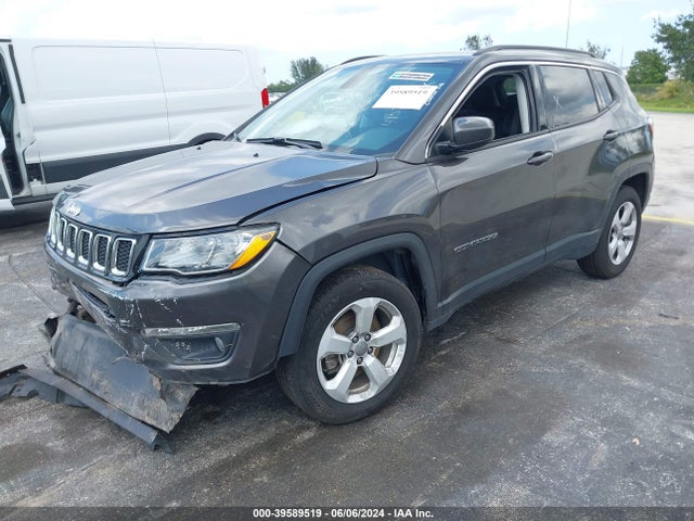 3C4NJCBB1MT592245 Jeep Compass Latitude Fwd