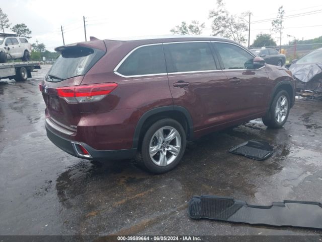 5TDYZRFH5KS342280 Toyota Highlander Limited