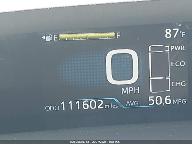 JTDKAMFU2N3162001 Toyota Prius L