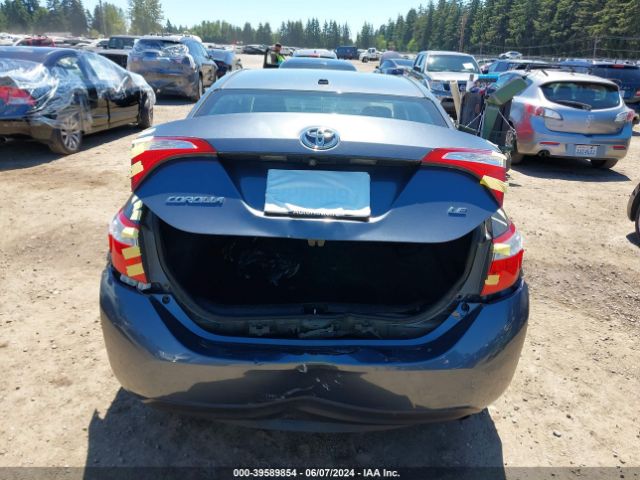 5YFBURHE9EP107322 Toyota Corolla Le Premium