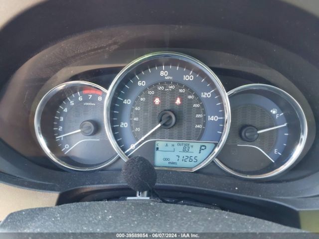 5YFBURHE9EP107322 Toyota Corolla Le Premium