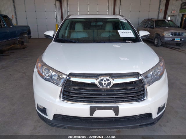 Toyota Highlander Xle V6 2016 5TDJKRFH9GS303950 Image 12