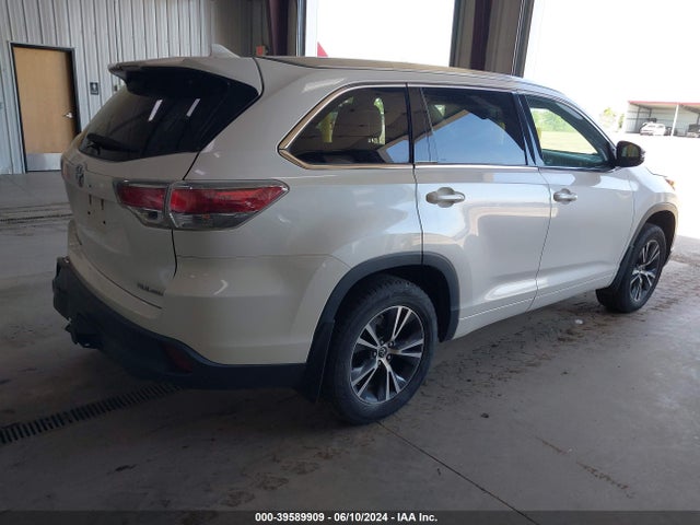 Toyota Highlander Xle V6 2016 5TDJKRFH9GS303950 Image 4