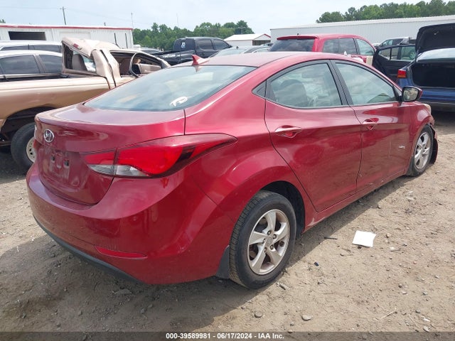 Hyundai ELANTRA SE 2015 5NPDH4AE1FH556857 Image 4
