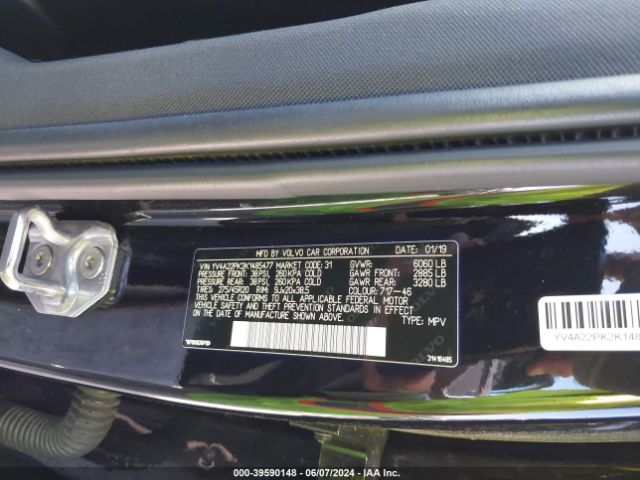 YV4A22PK2K1485477 Volvo Xc90 T6 Momentum