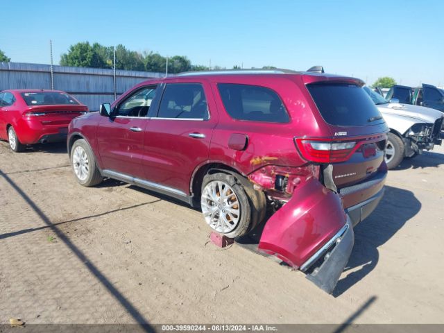 1C4RDHAGXHC690114 Dodge Durango Sxt Rwd