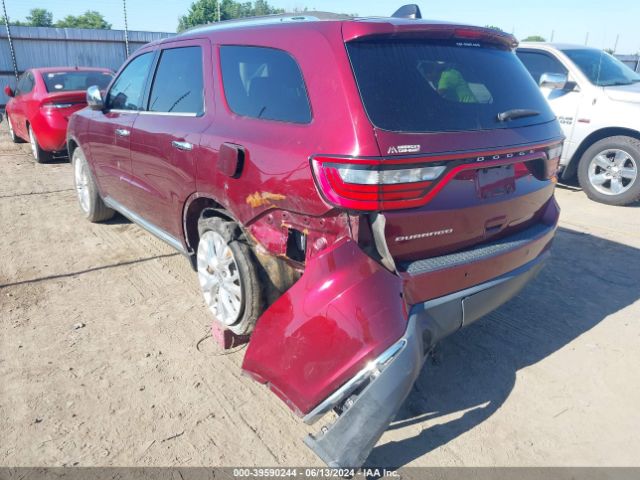 1C4RDHAGXHC690114 Dodge Durango Sxt Rwd
