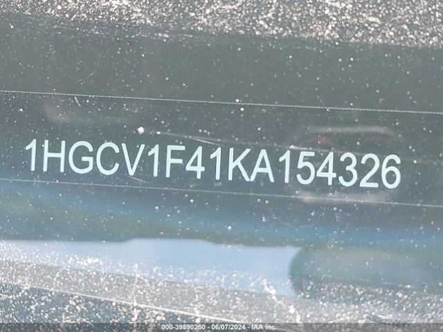 1HGCV1F41KA154326 Honda ACCORD EX