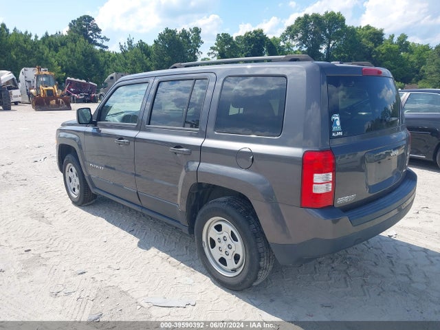 1C4NJPBB9HD103612 Jeep Patriot Sport Fwd