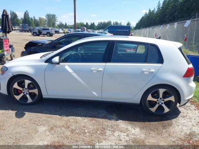 3VW4T7AU9FM016333 Volkswagen Golf Gti 2.0t Autobahn 4-door