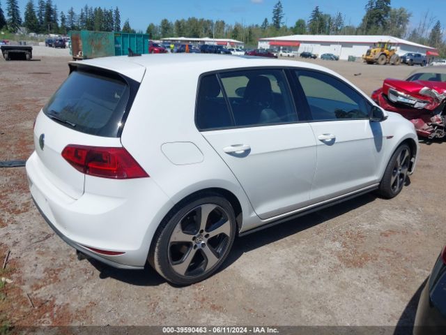 3VW4T7AU9FM016333 Volkswagen Golf Gti 2.0t Autobahn 4-door