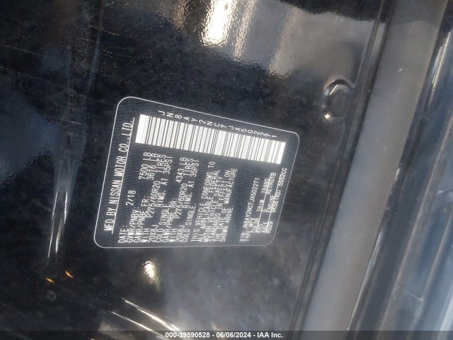 Nissan Armada Sl 2018 JN8AY2NC7JX502271 Image 9