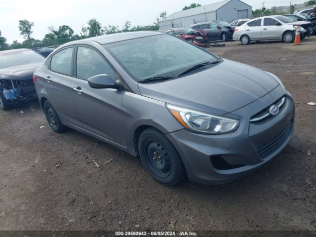Auction sale of the 2015 Hyundai Accent Gls, vin: KMHCT4AE5FU833506, lot number: 39590643