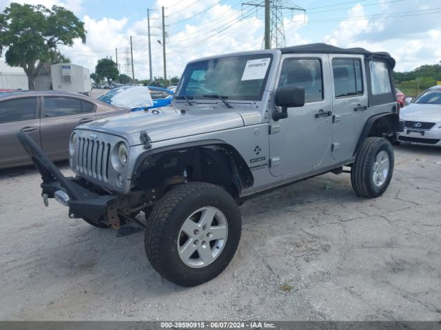 1C4BJWDG2EL129427 Jeep Wrangler Unlimited Sport