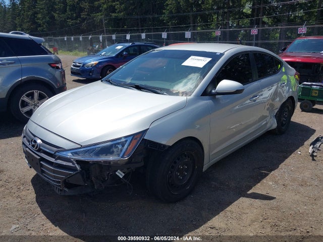 2019 HYUNDAI ELANTRA SE VIN: 5NPD74LF0KH435384