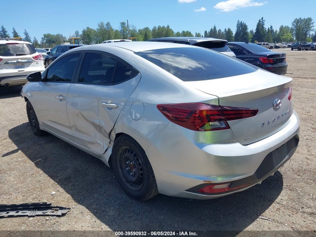 2019 HYUNDAI ELANTRA SE VIN: 5NPD74LF0KH435384