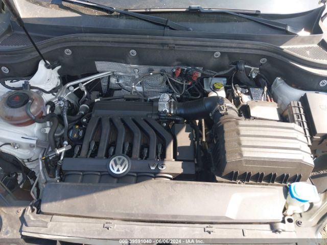 1V2NR2CA6JC592112 Volkswagen Atlas 3.6l V6 Sel Premium
