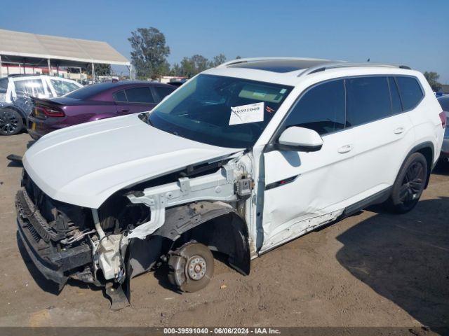 1V2NR2CA6JC592112 Volkswagen Atlas 3.6l V6 Sel Premium