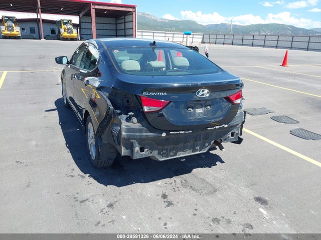 Продаж на аукціоні авто 2014 Hyundai Elantra Se, vin: 5NPDH4AE5EH541647, номер лоту: 39591326