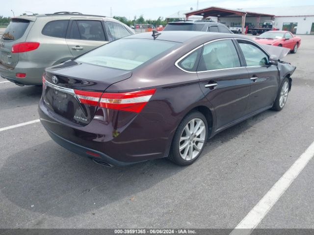 4T1BK1EB1FU153454 Toyota AVALON LIMITED